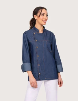 Unisex Denim Chef Jacket "100 Grams"