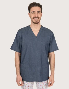 Unisex Short Sleeve Denim Jacket "100 Grams"