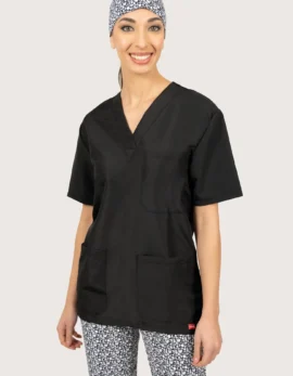 Unisex Short Sleeve Adler Jacket Coat – Black