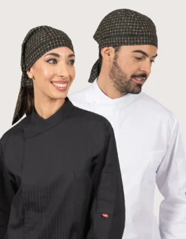 "Carter" kitchen bandana "Poker" pattern - 2 pcs.