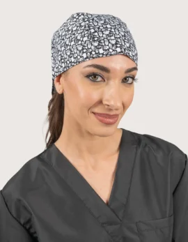 "Carter" kitchen bandana "Hands" pattern - 2 pcs.