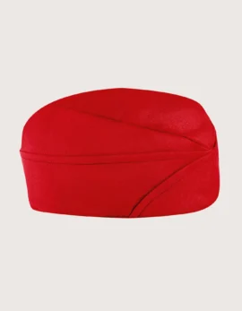 “Cruz” forage caps in solid colors of your choice – 2 pcs - Red