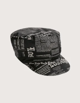 Chef hat “Liam” pattern "Newspaper" 2 pcs