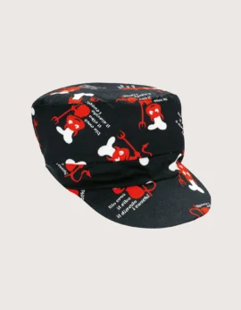 Chef hat “Liam” pattern "Devil" 2 pcs