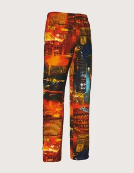 Pantaloni cucina "Milton" fantasia "Città"