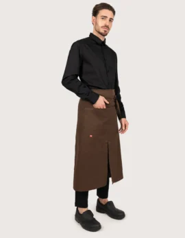 Grembiule "Morgan" lungo senza pettorina