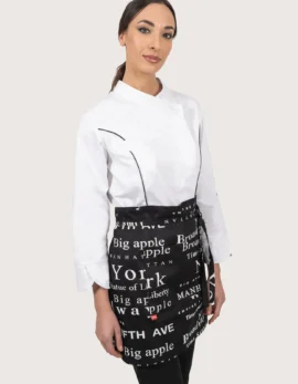 Grembiule cucina "Nevada" stampa "New York" 2 pz