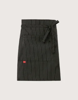 Grembiule cucina "Nevada" gessato blu & nero