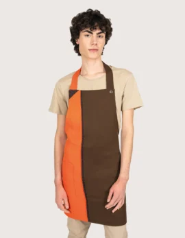 Grembiule sala Arancio-Marrone "Oslo"
