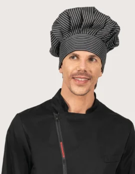 Chef Hat “Palmas” – Pinstripe Fabrics (2 pcs)