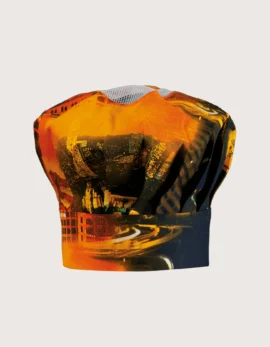 Chef Hat “Palmas” – “City” Pattern (2 pcs)