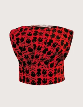 Chef Hat “Palmas” – “Skull” Pattern (2 pcs)