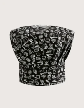 Chef Hat “Palmas” – “Italy” Pattern (2 pcs)