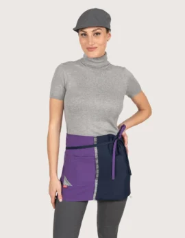 Grembiule corto doppio colore a scelta  2 pz "Roger"