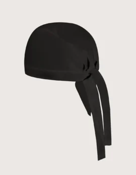 Toledo chef bandana solid white or black – 2 pcs