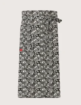 Grembiule cucina "Vega" fantasia "Black & White" 2 pz